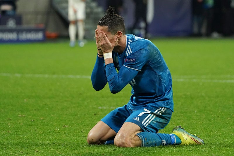 CR7 lamenta una falla en la Champions League 