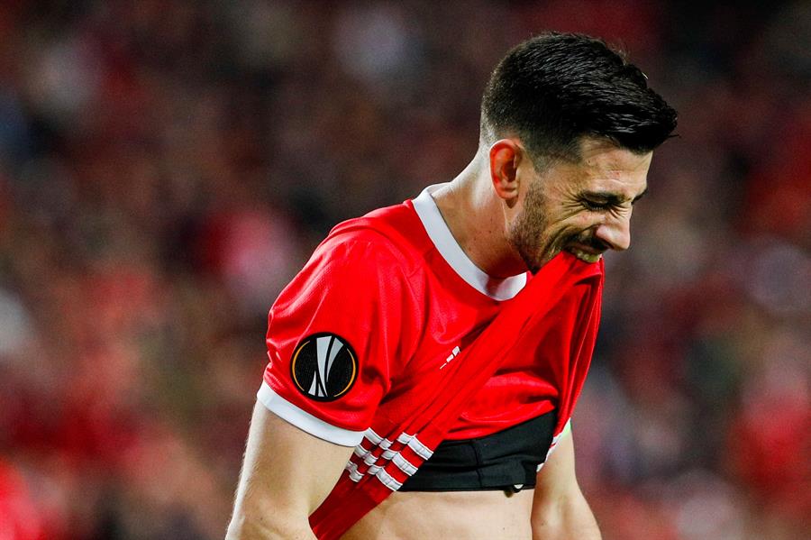 Pizzi lamenta una falla con el Benfica