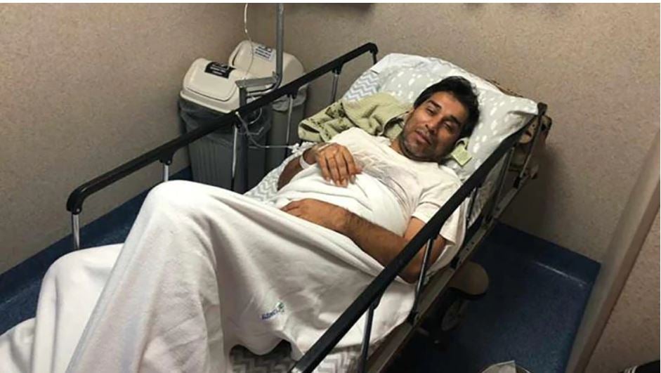 Pipino Cuevas en el hospital por Dengue