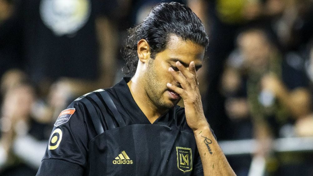 Vela, en lamento con el LAFC