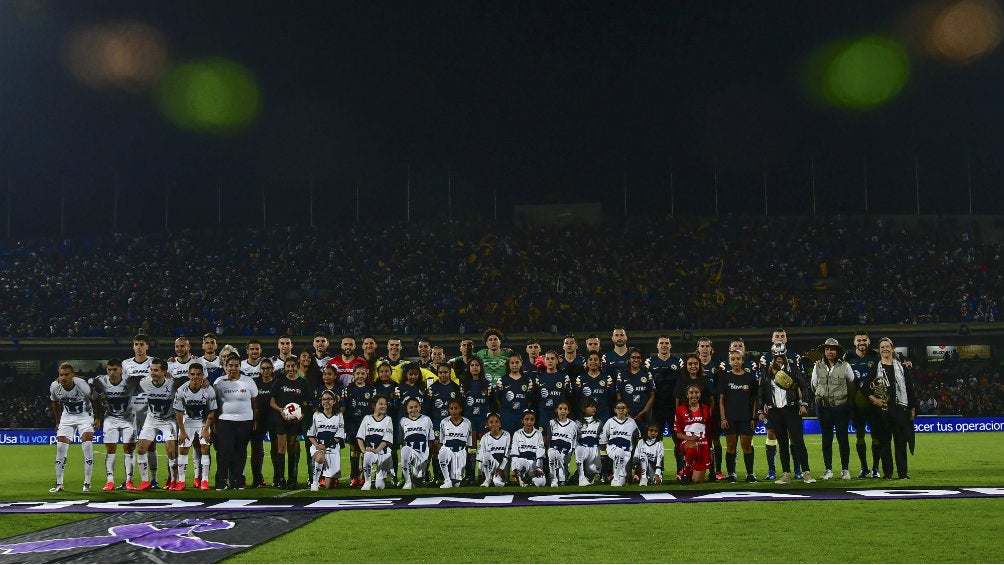 Jugadores de Pumas y América se suman a la campaña #VamosPorEllas