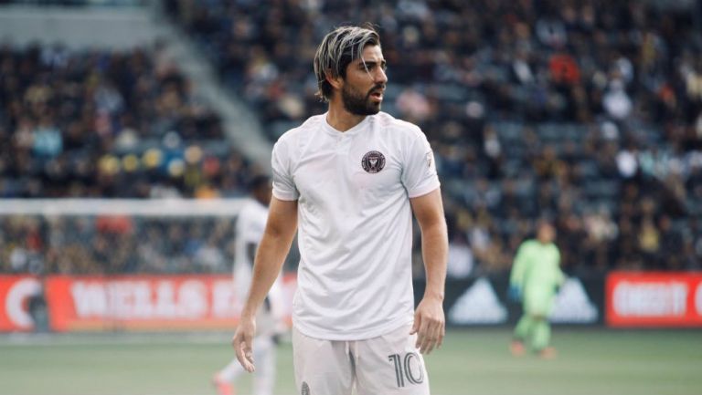 Rodolfo Pizarro en debut con el Inter Miami