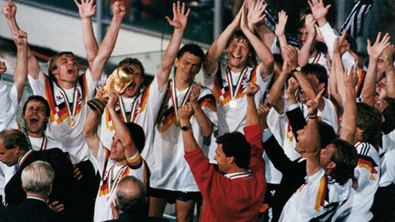 Alemania campeona Mundial Italia 1990