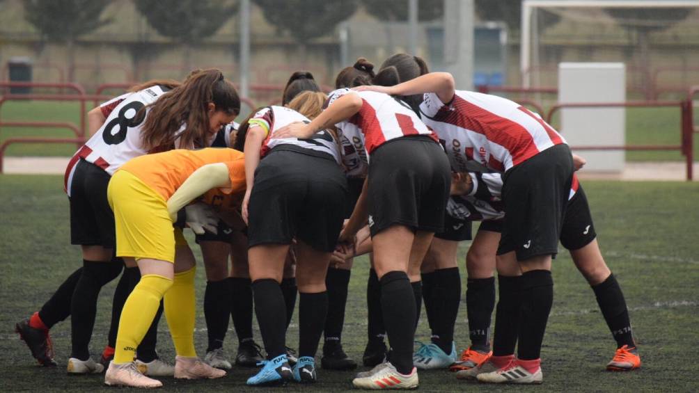 El equipo femenil del SD Logroñes 