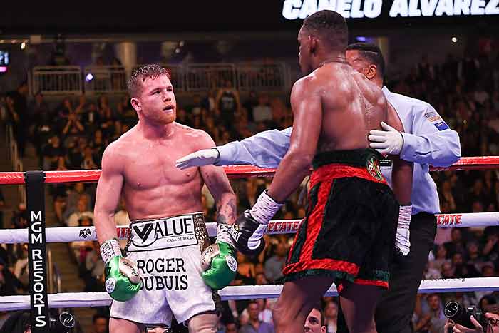 Canelo, en una pelea