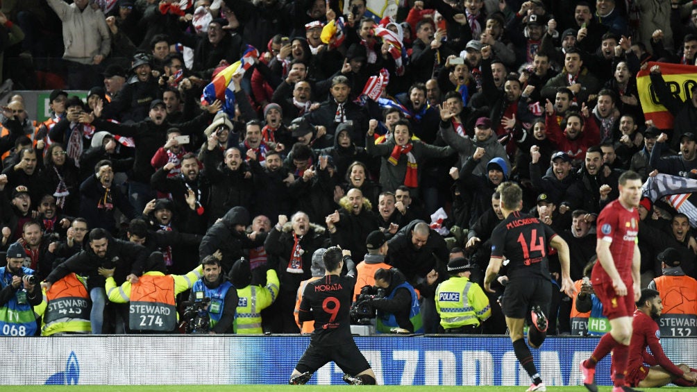 Atlético de Madrid derrotó en tiempos extra al Liverpool y avanza en Champions