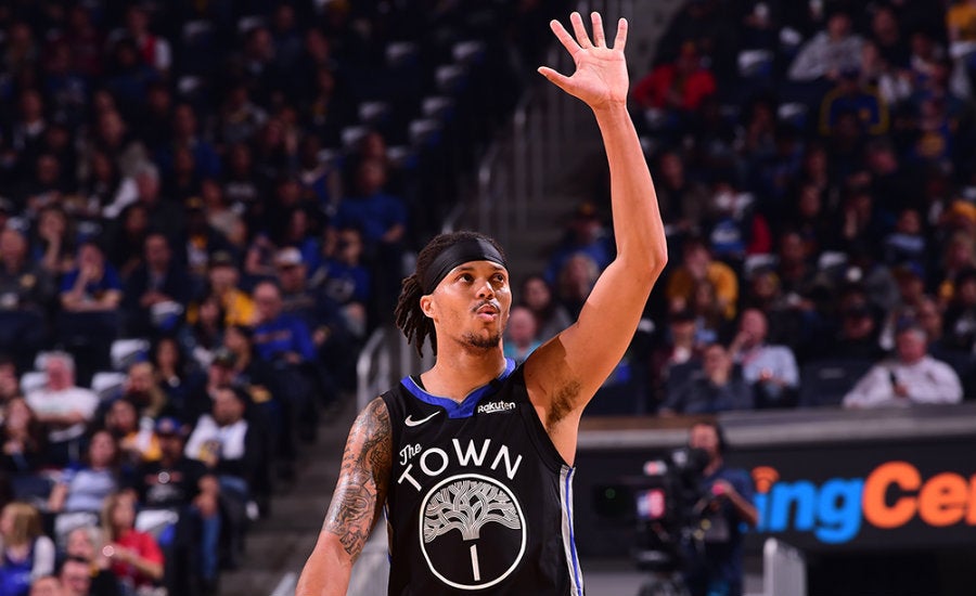 Damion Lee en juegode Golden State