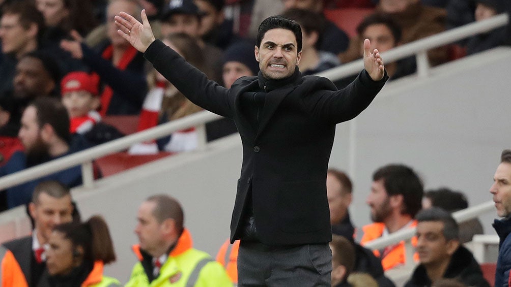 Mikel Arteta, técnico del Arsenal, dio positivo en coronavirus