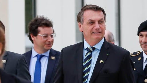 Bolsonaro y su jefe de prensa