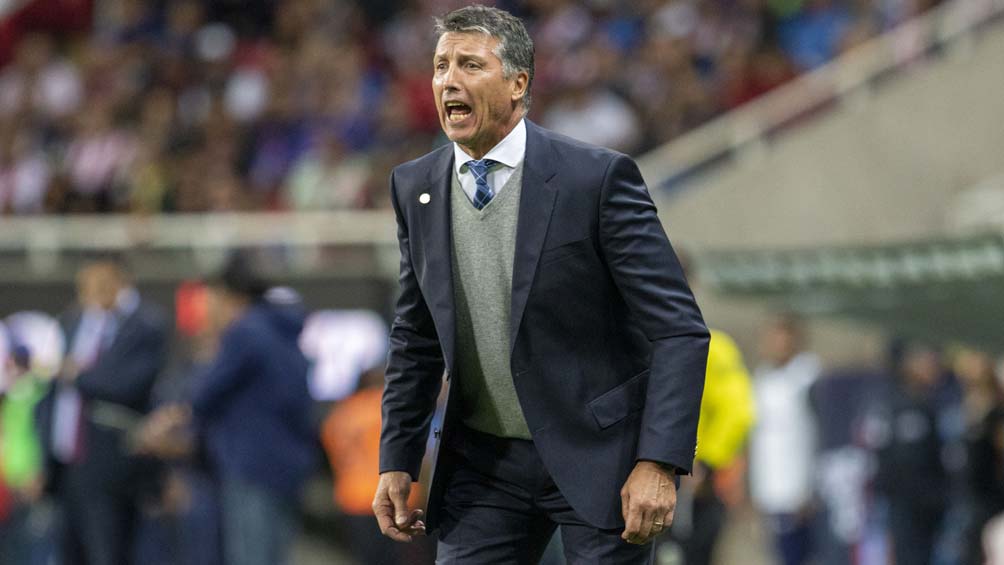 Robert Dante Siboldi, entrenador de Cruz Azul