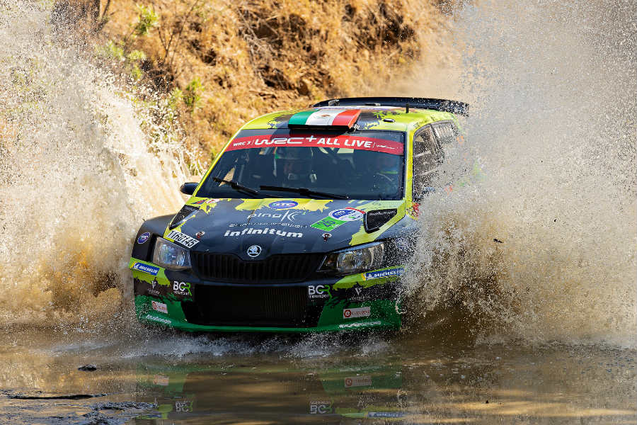 Benito Guerra también participa en el Rally de Guanajuato