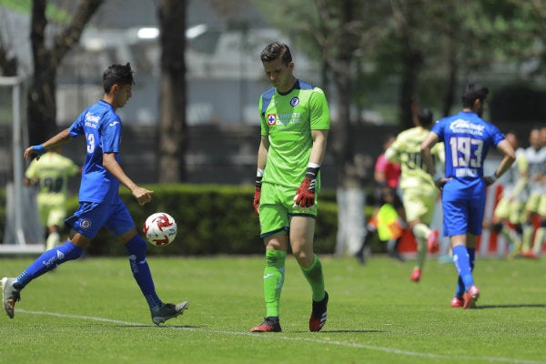 Sebastián Jurado en lamento con Cruz Azul sub 20