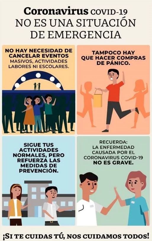 Comunicado difundido por la Conade