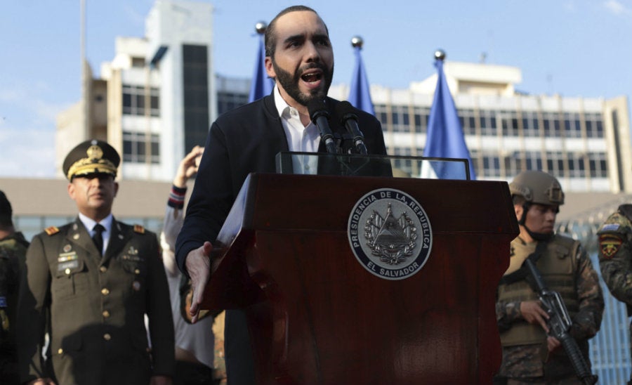 Nayib Bukele, Presidente de El Salvador