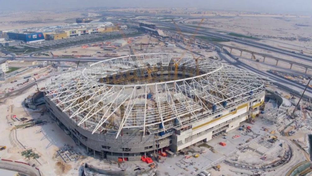 Inmueble qatarí en construcción