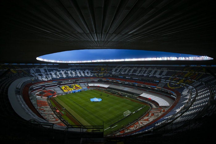 Vista del Estadio Azteca