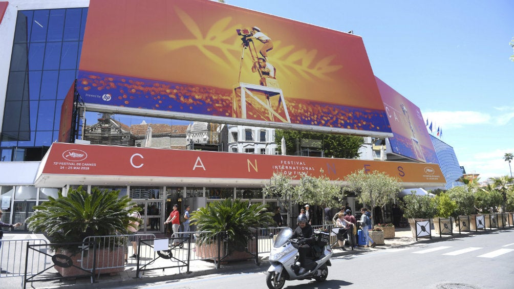 Palacio del Festival durante la 72da edición de los Cannes en 2019