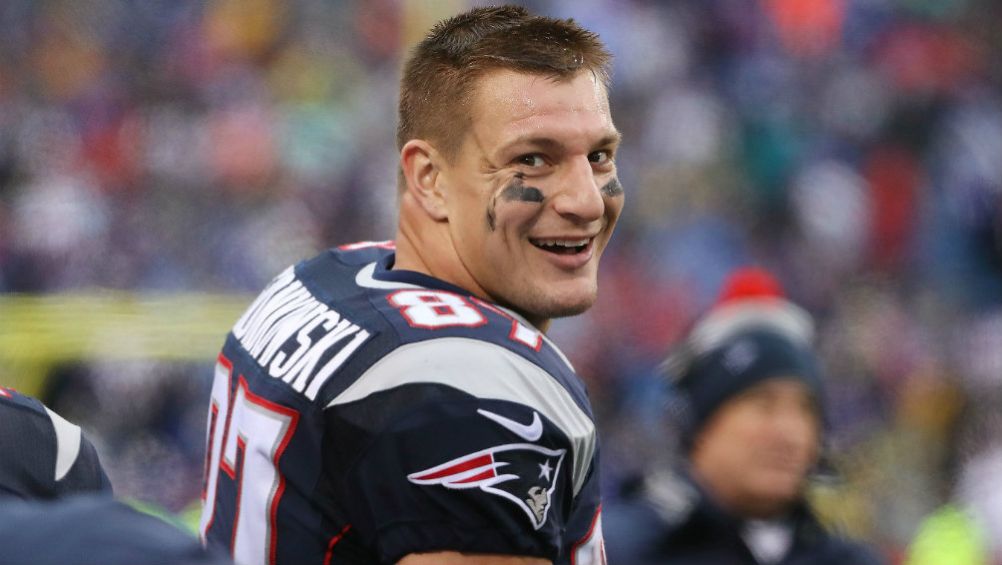 Rob Gronkowski, en su etapa en Patriots