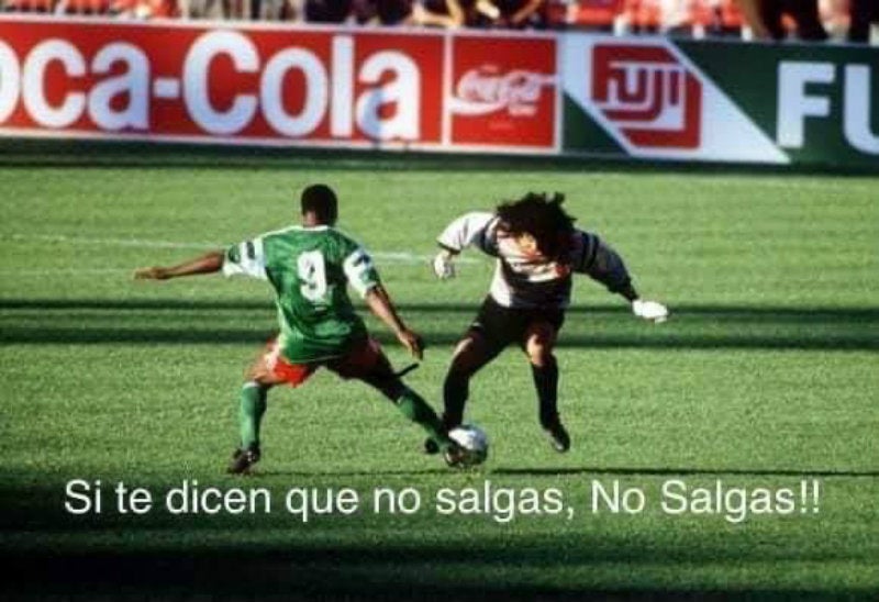 El error de Higuita ante Roger Milla en Italia 90