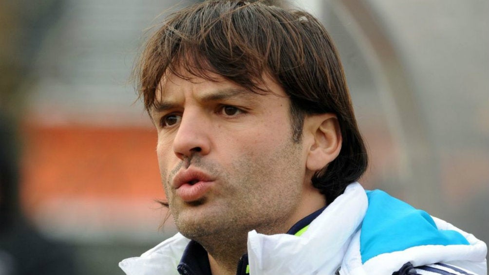 Fernando Morientes en entrenamiento