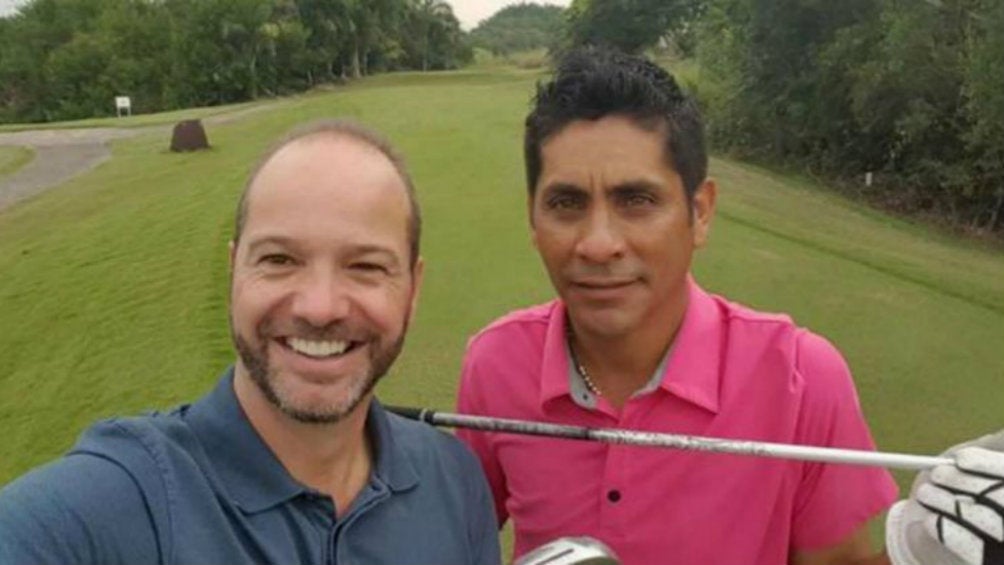 Jorge Campos y Luis García