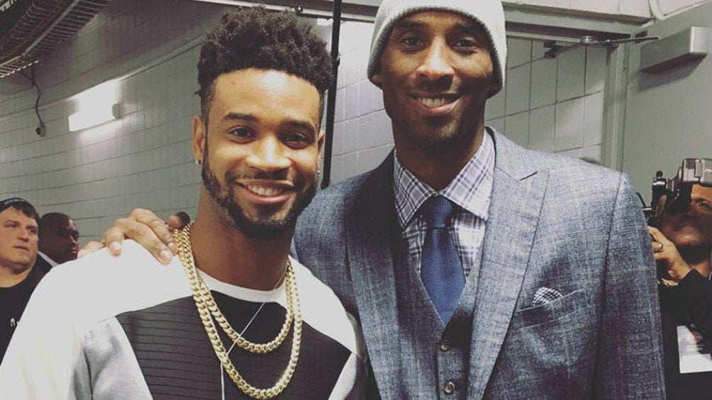 Darius Slay con Kobe Bryant