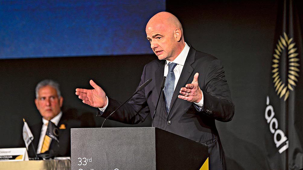 Infantino, a favor de disminución de torneos de futbol a nivel mundial