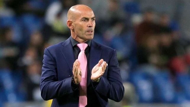 Jémez en partido de La Liga