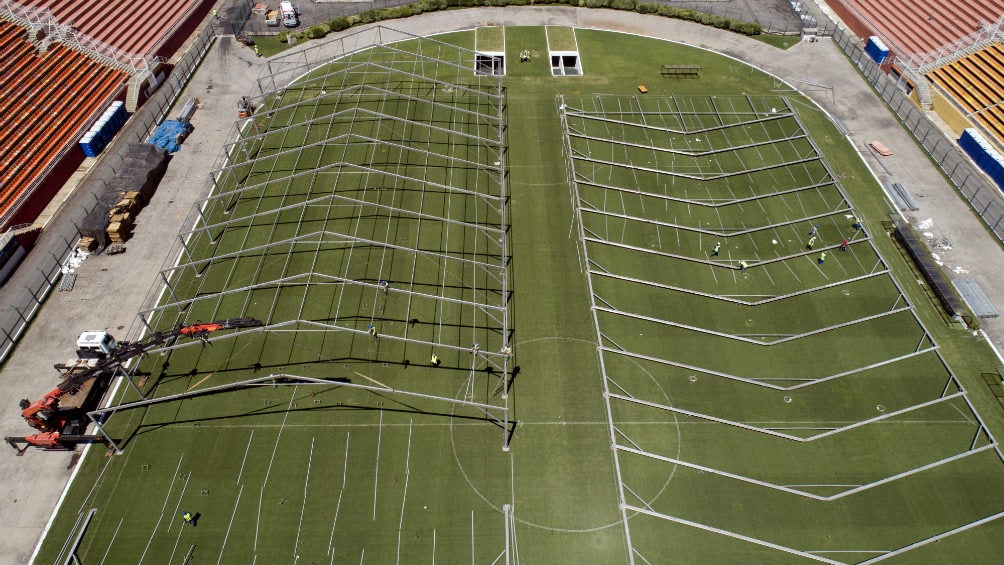 Estadio Pacaembu, en Sao Paulo, Brasil