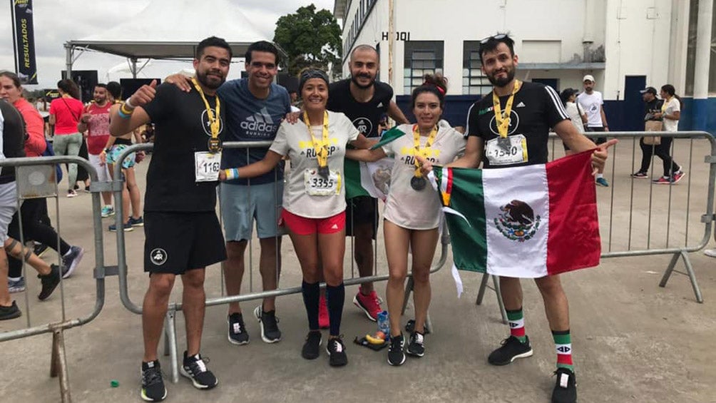 Parte de la comunidad de Adidas Runners en México 