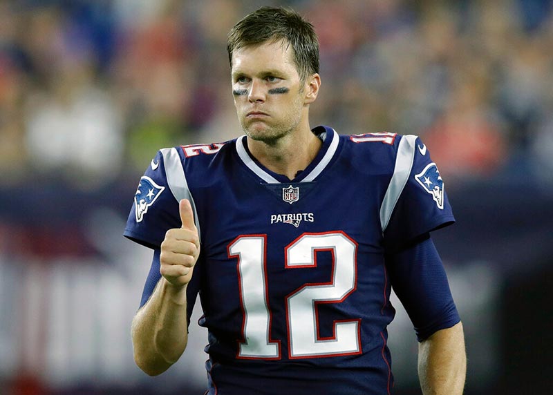 El quarterback, tras un partido con New England