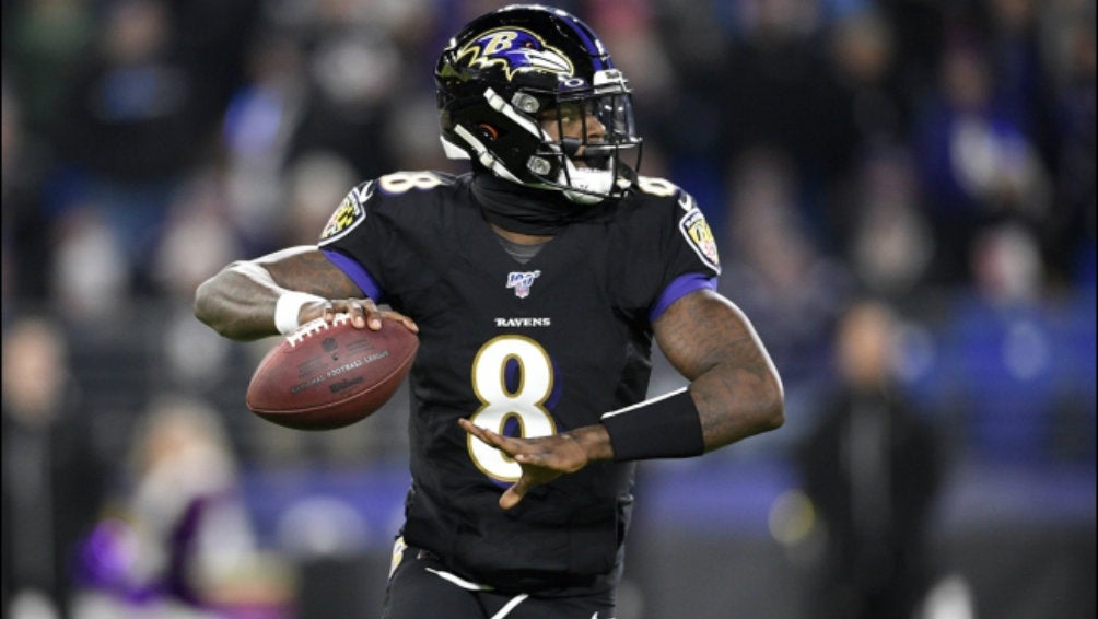 Lamar Jackson, quarterback de los Baltimore Ravens