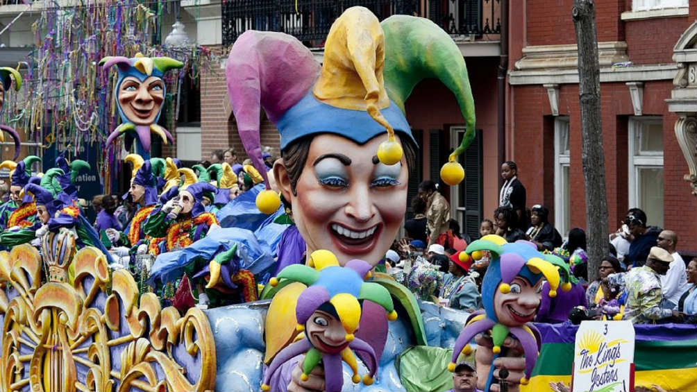 Festival Mardi Gras en New Orleans