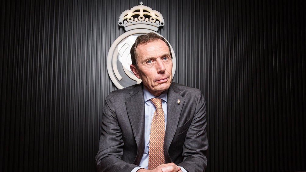 Butragueño recibió a RÉCORD en sus oficinas del Real Madrid