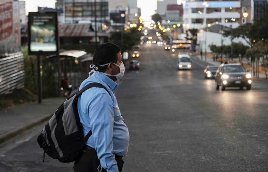 Las calles de Costa Rica en cuarentena por coronavirus