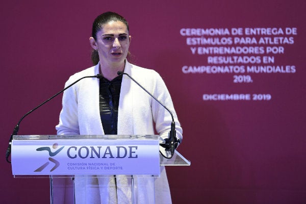 Ana Guevara, directora general de la CONADE