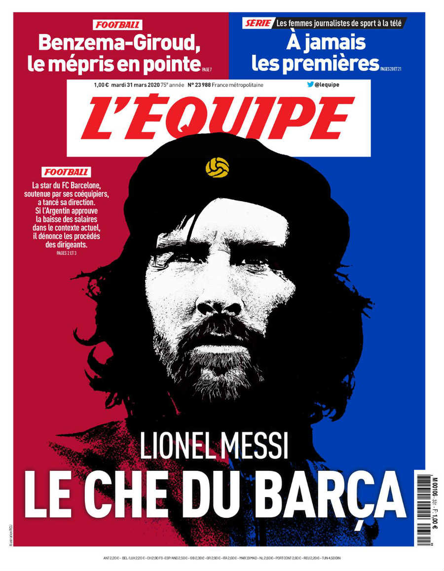 La portada de L'Equipe