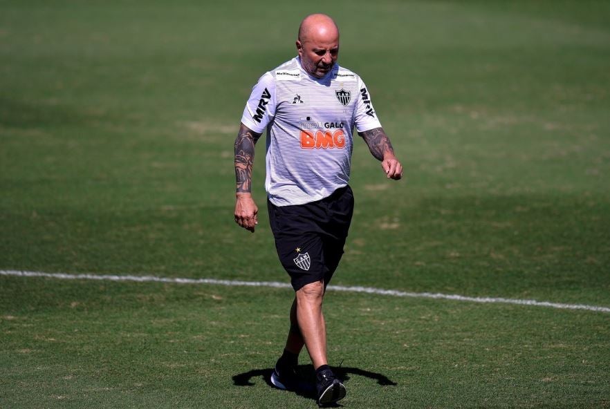 Jorge Sampaoli, estratega de Atlético Mineiro