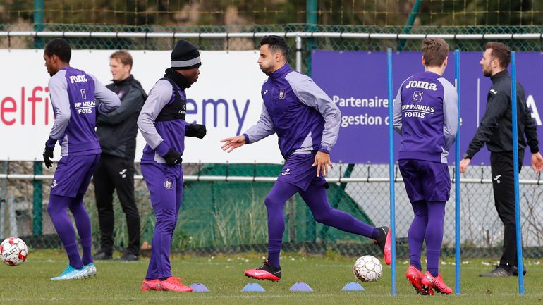 Anderletch en entrenamiento