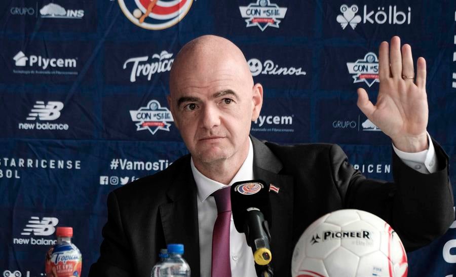 Gianni Infantino, dirigente de la FIFA