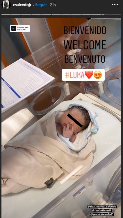 Luka, sobrino de Carlos Salcedo