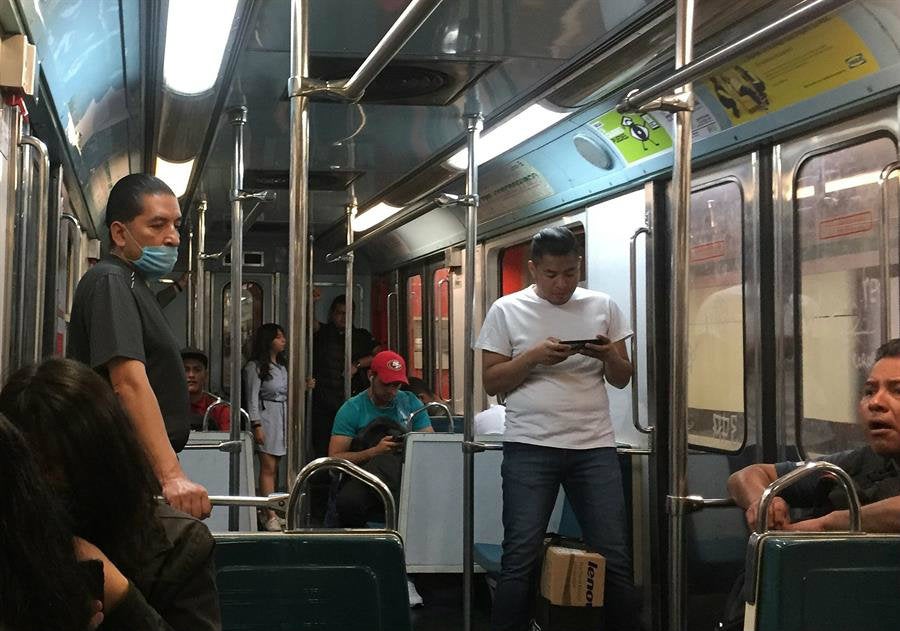 El Metro de la Ciudad de México, en tiempos de coronavirus 