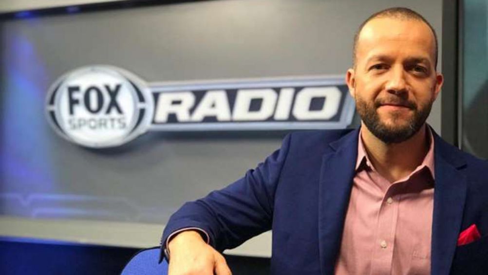 Alejandro Blanco previo a una emisión de Fox Sports Radio