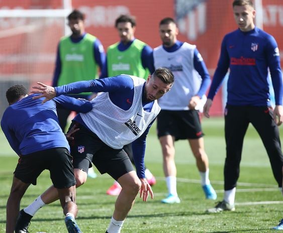 Entrenamiento del Atleti