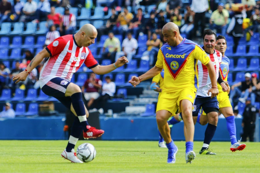 El Bofo en juego de leyendas ante América