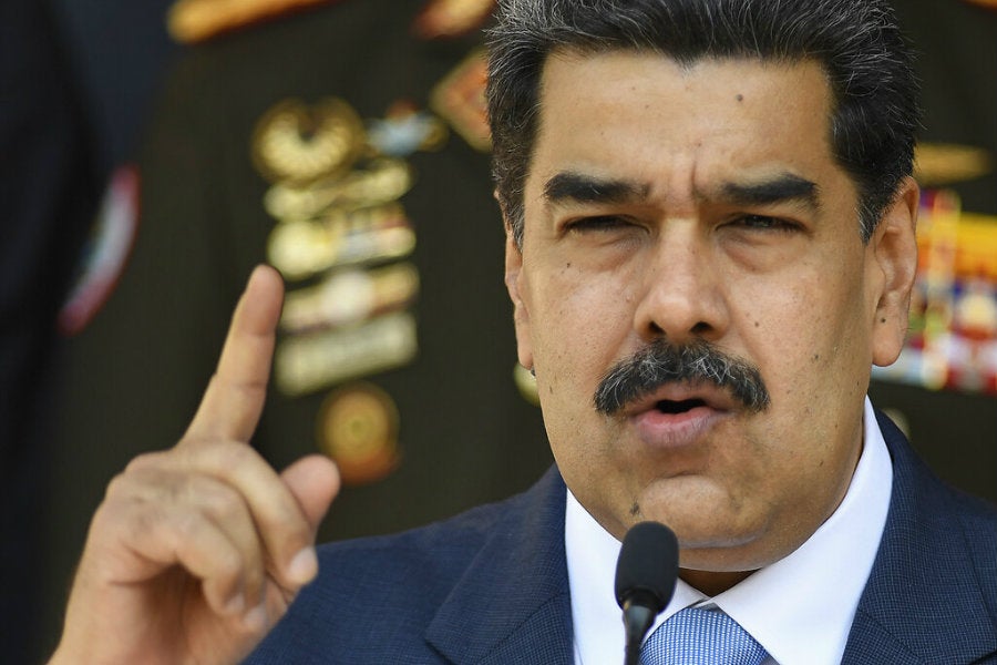 Nicolás Maduro, presidente de Venezuela, fue acusado de narcotráfico