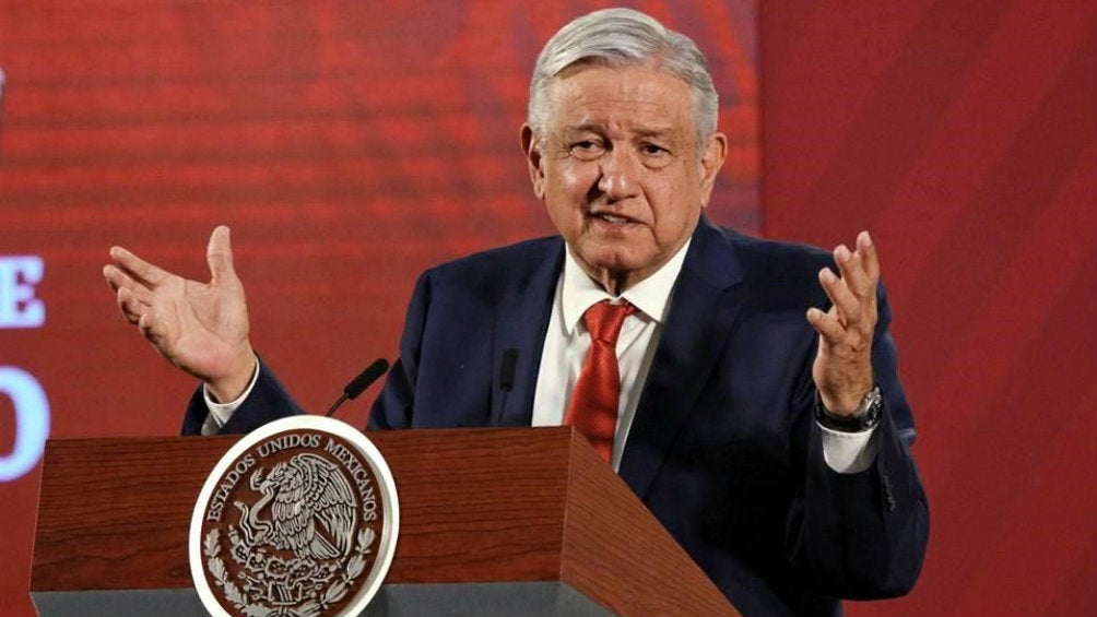 AMLO en conferencia de prensa