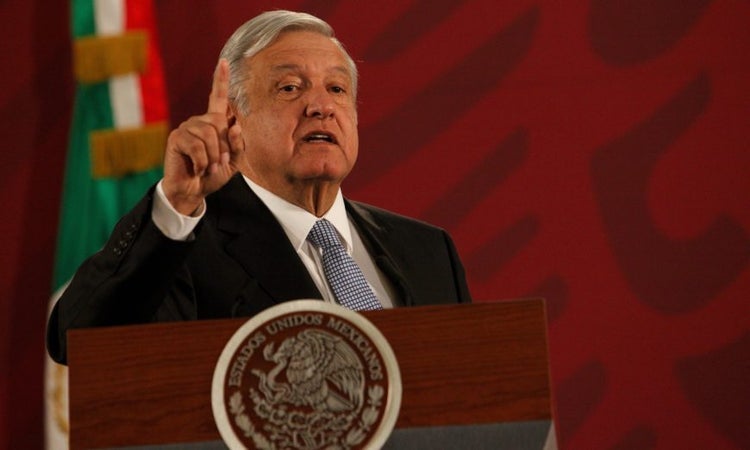 AMLO en conferencia de prensa