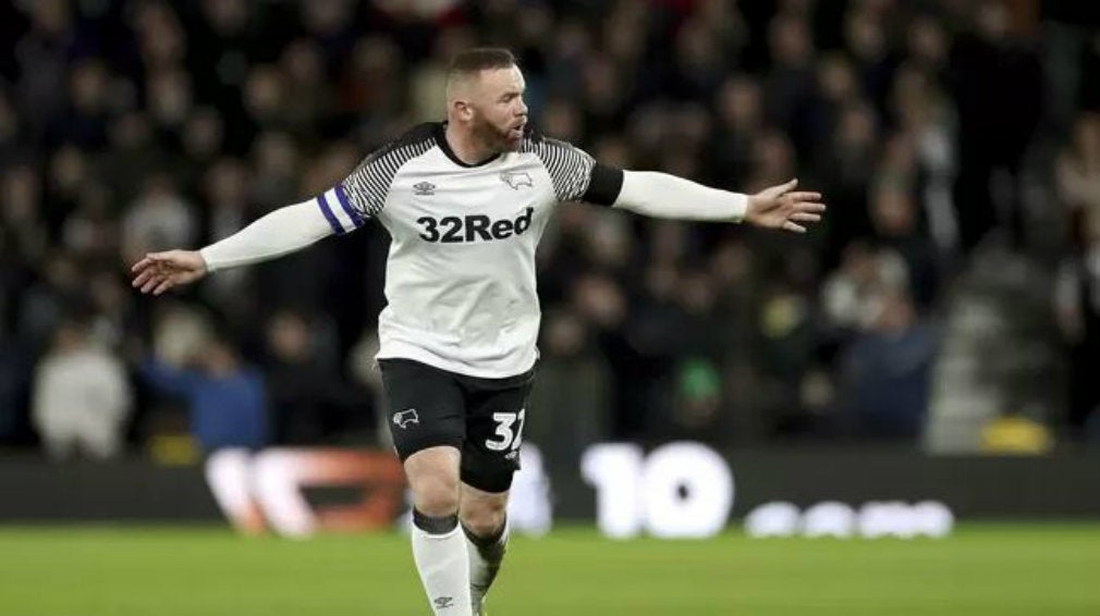 Wayne Rooney, delantero del Derby County