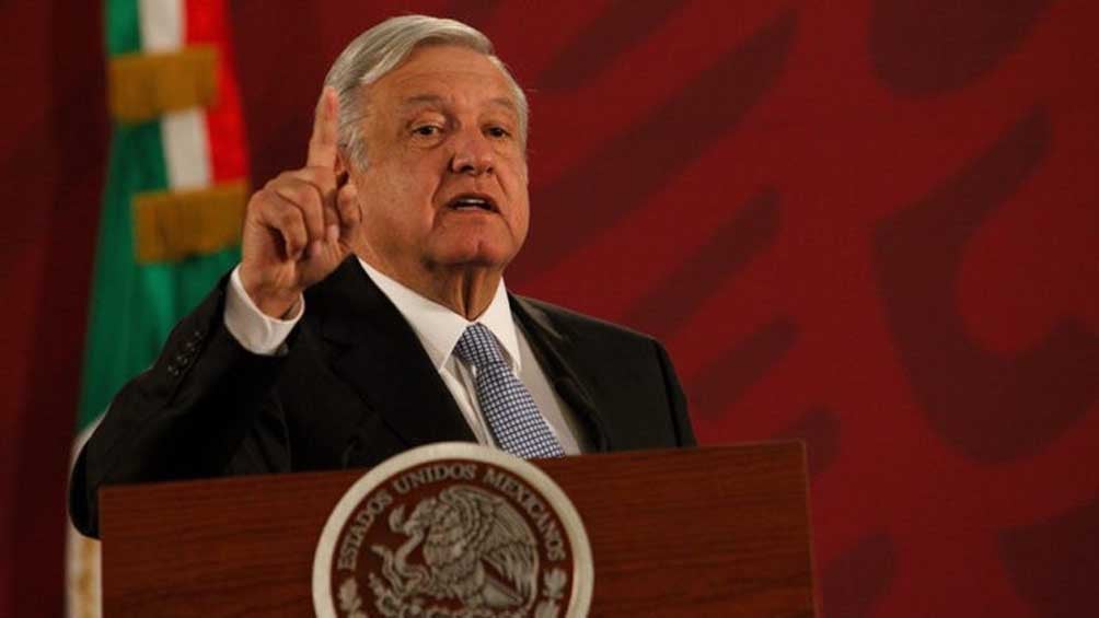 AMLO en conferencia de prensa